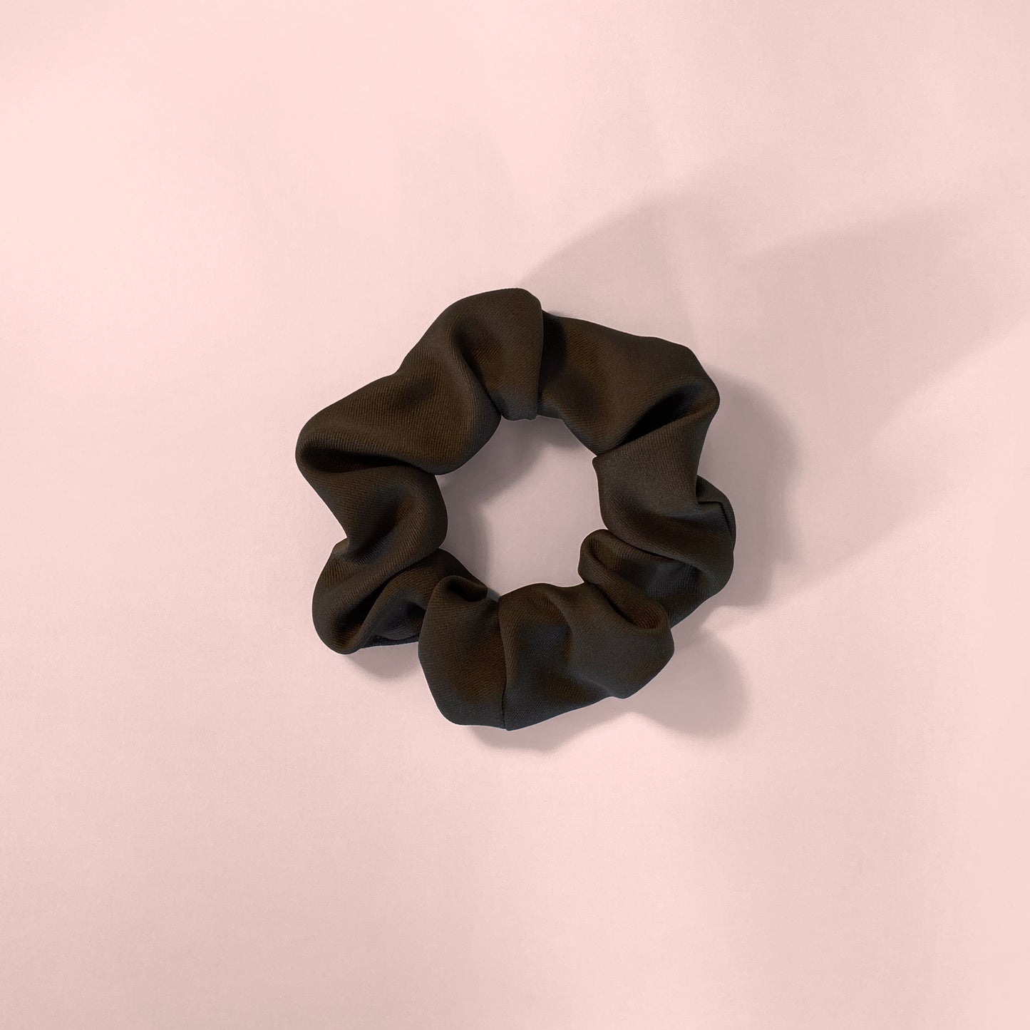 Espresso brown scrunchie