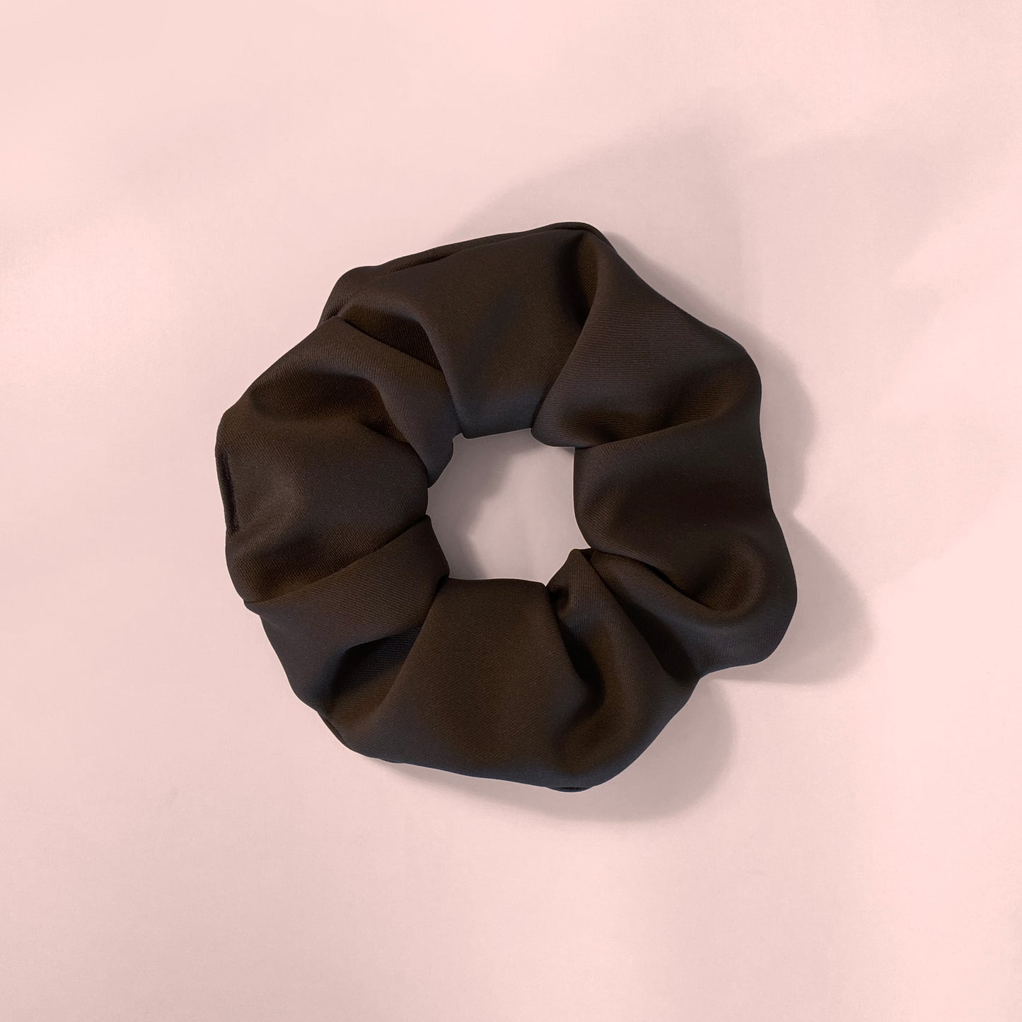 Espresso brown scrunchie