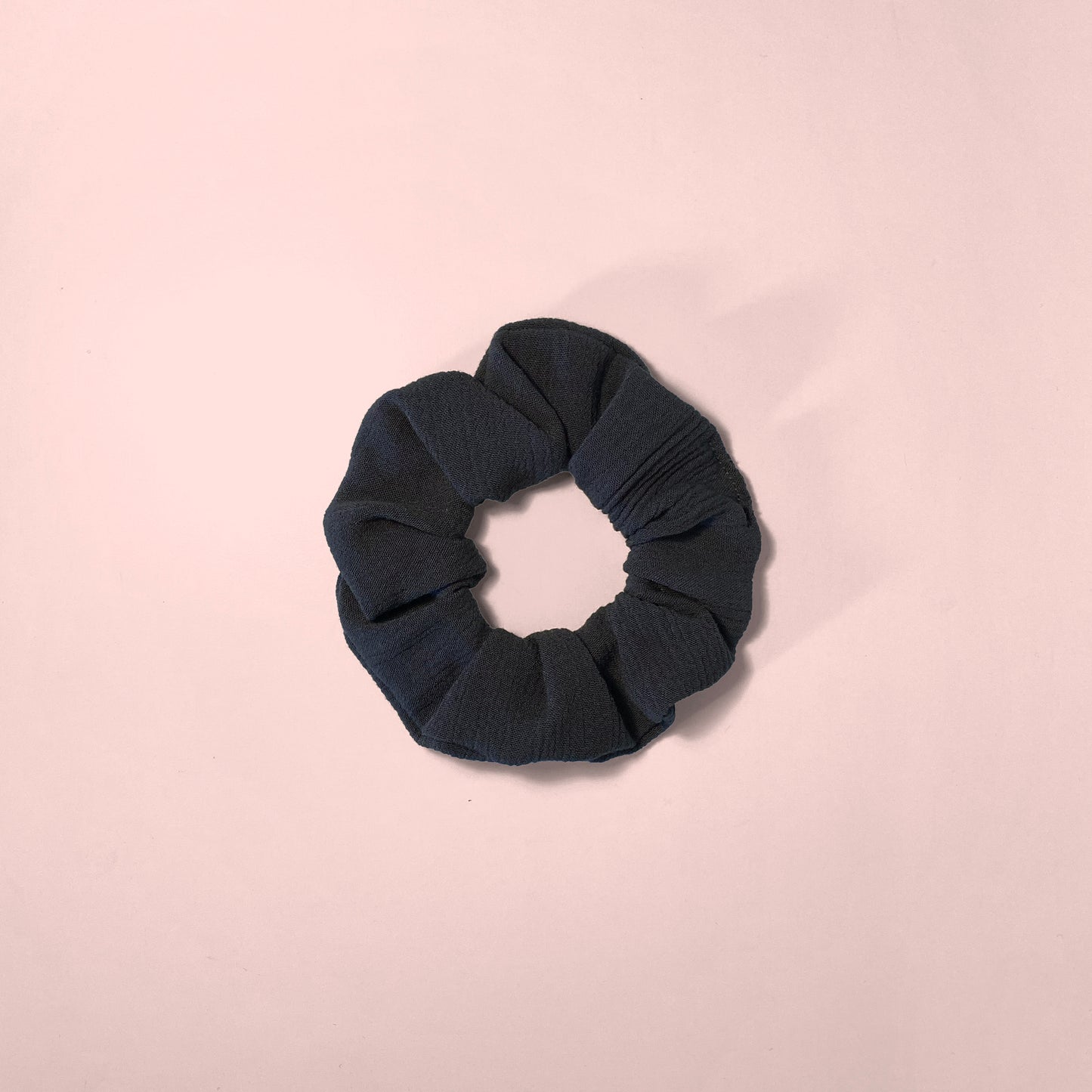 Industrial grey scrunchie